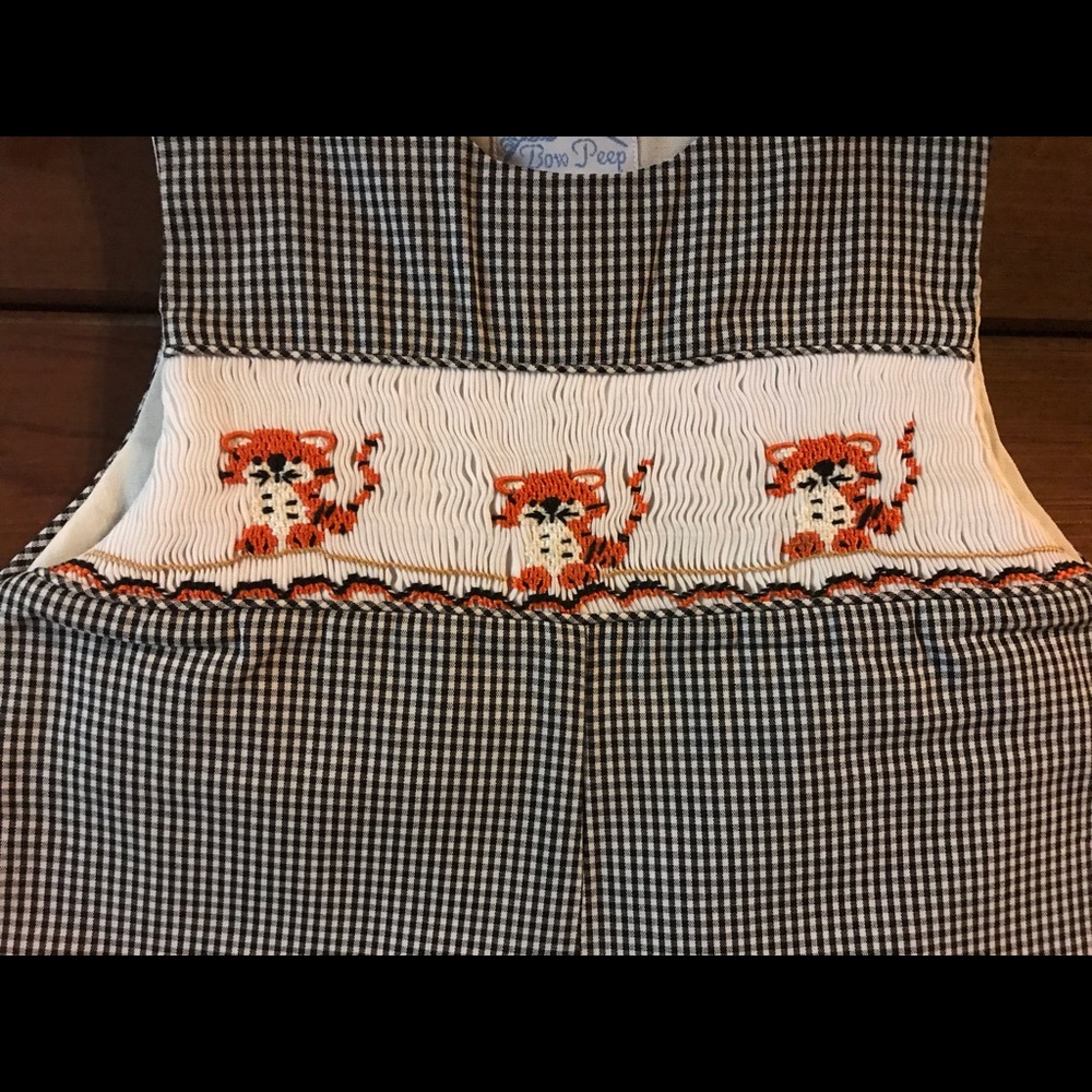 Tiger Smocked Jumper